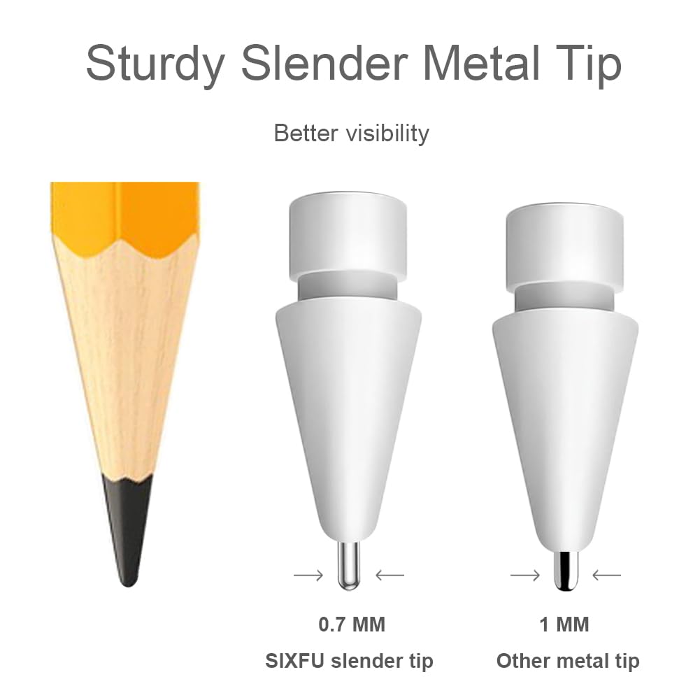 Replacement Tips for Apple Pencil 6 Pack K17837