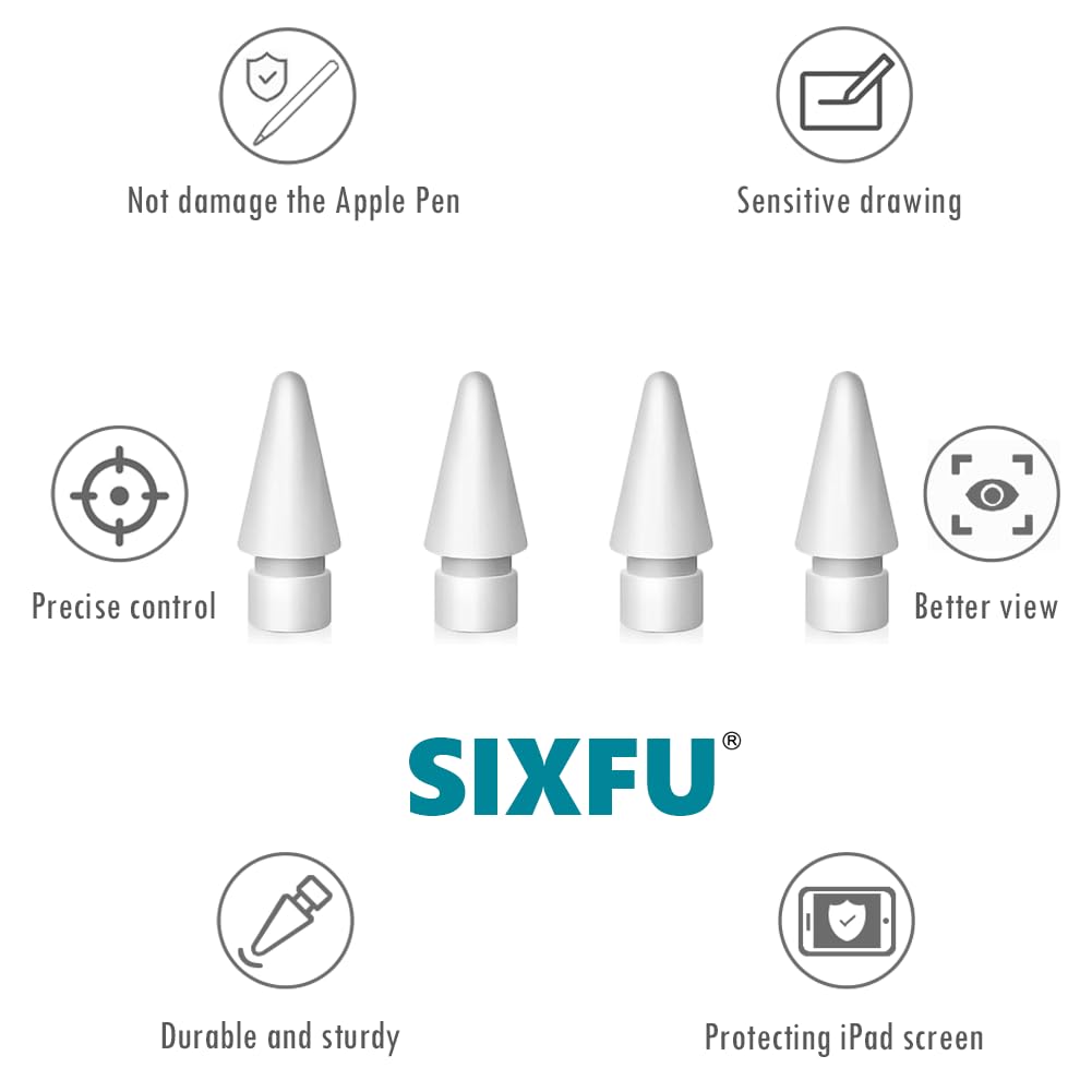 Replacement Tips Compatible with Apple Pencil E973