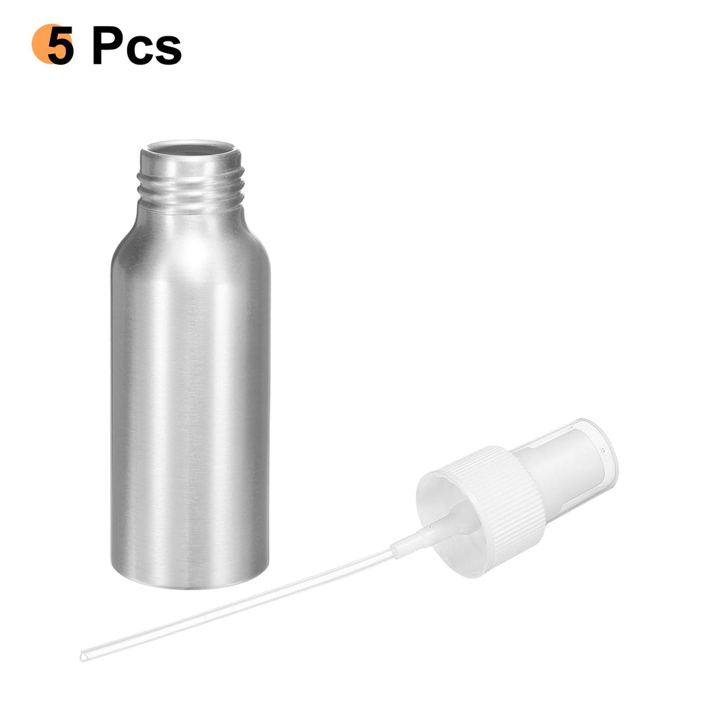 5 Pc 80 ml Aluminum Fine Mist Spray Bottles T353