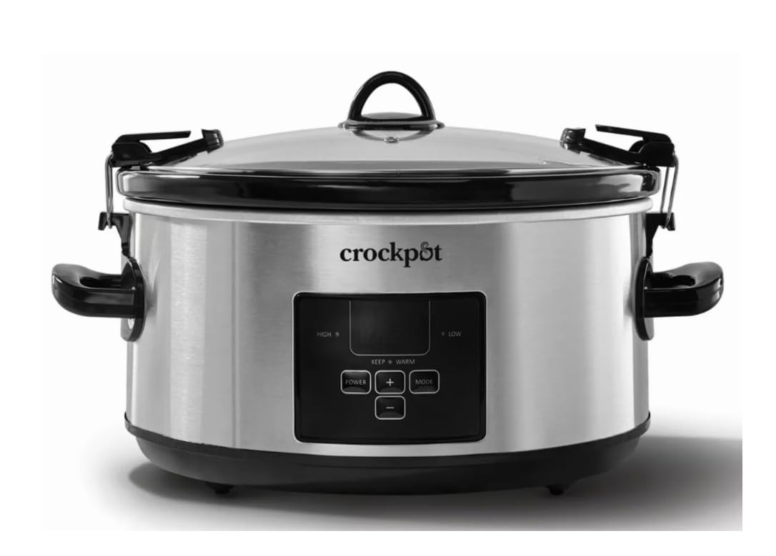 7-Quart Programmable Slow Cooker with Thermal Bag U72686