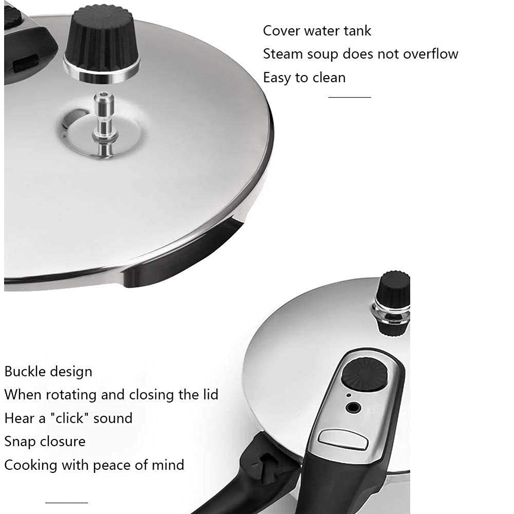 304 Thick Stainless Steel Pressure Cooker E3678
