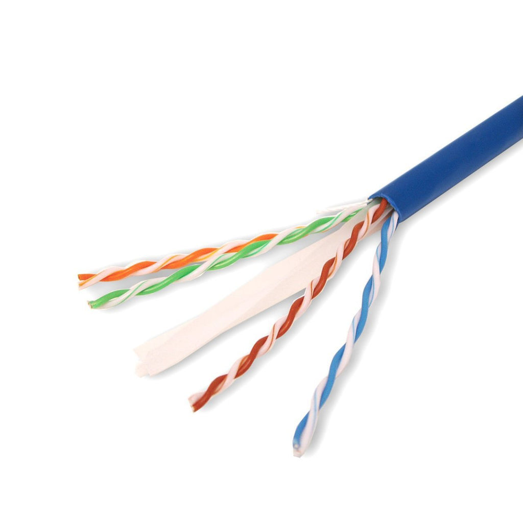 Blue Cat6 1000ft 23AWG UTP Ethernet Cable Z969