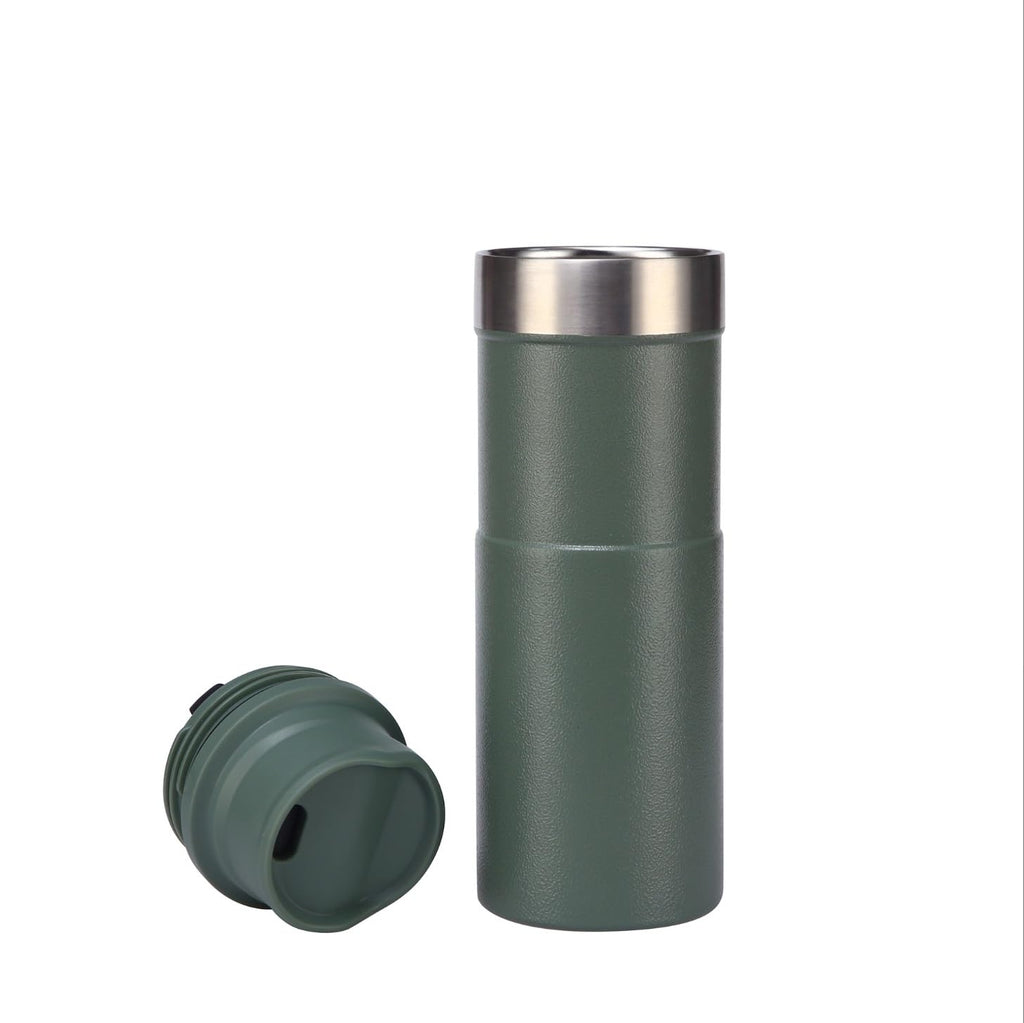 16oz Stainless Steel Insulated Travel Mug with Trigger Lid N5941