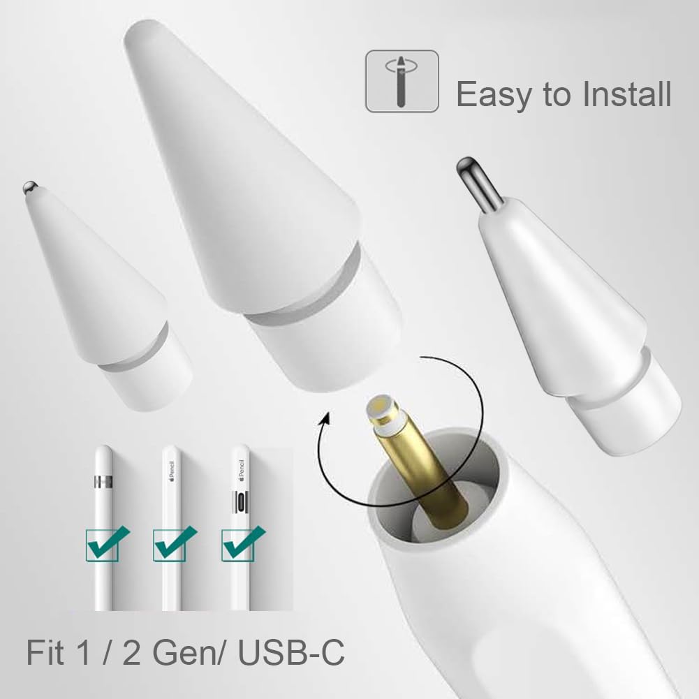 Replacement Tips for Apple Pencil 6 Pack K17837
