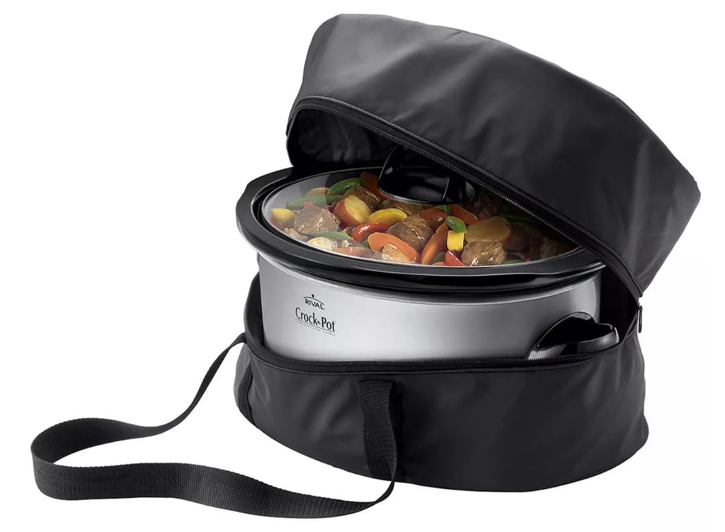 7-Quart Programmable Slow Cooker with Thermal Bag U72686