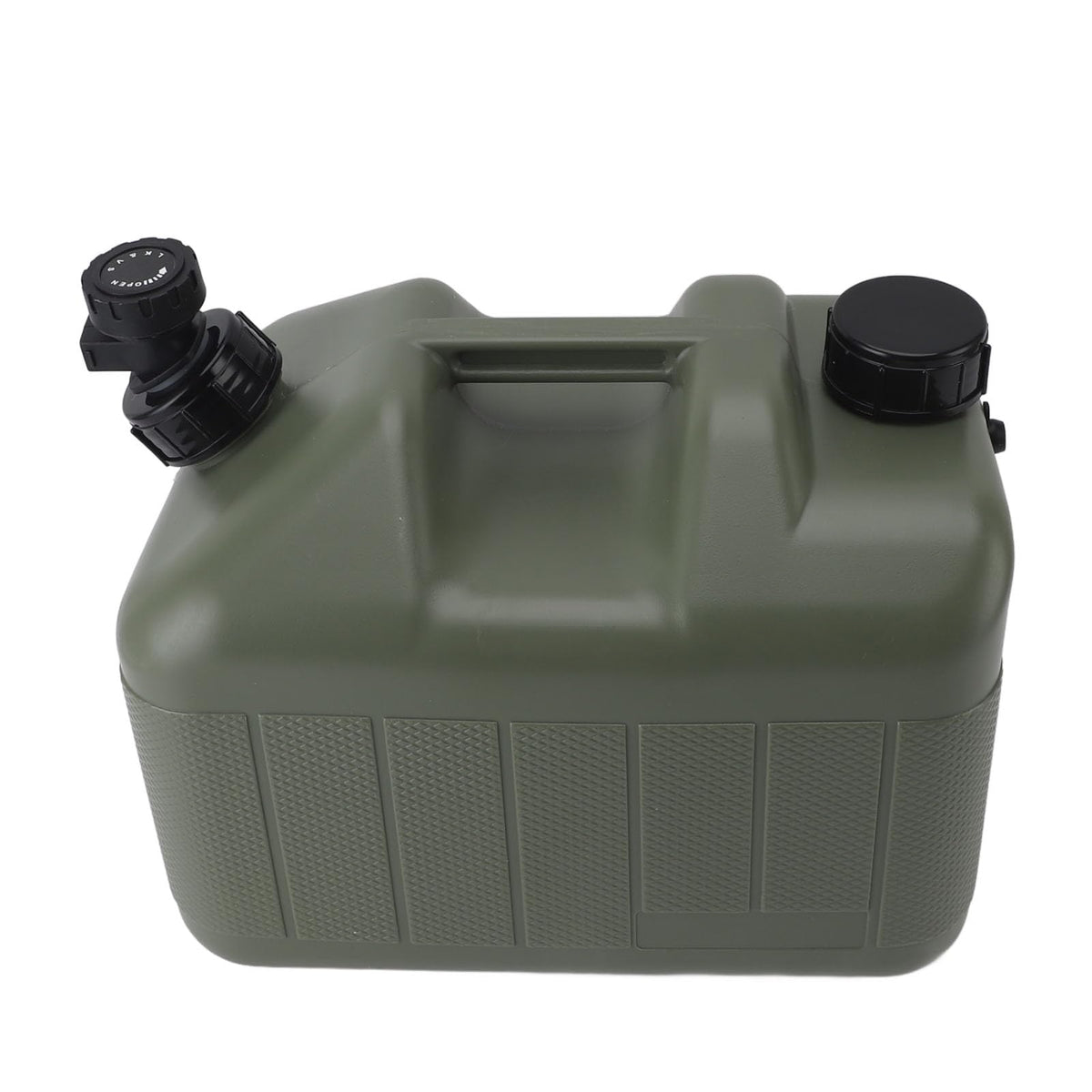 10L Green Camping Water Container with Faucet Q6891