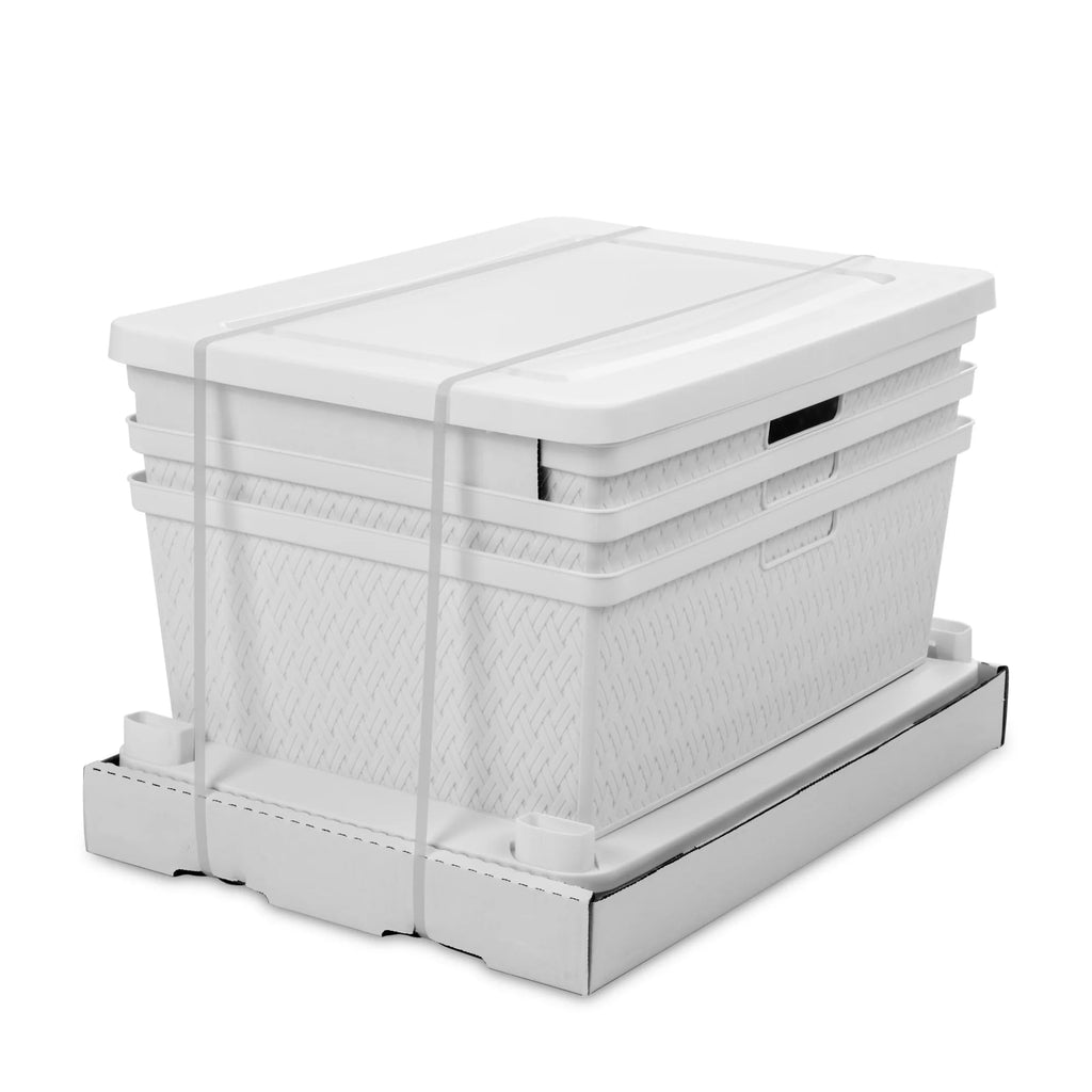 White 3 Drawer Storage Unit O739014