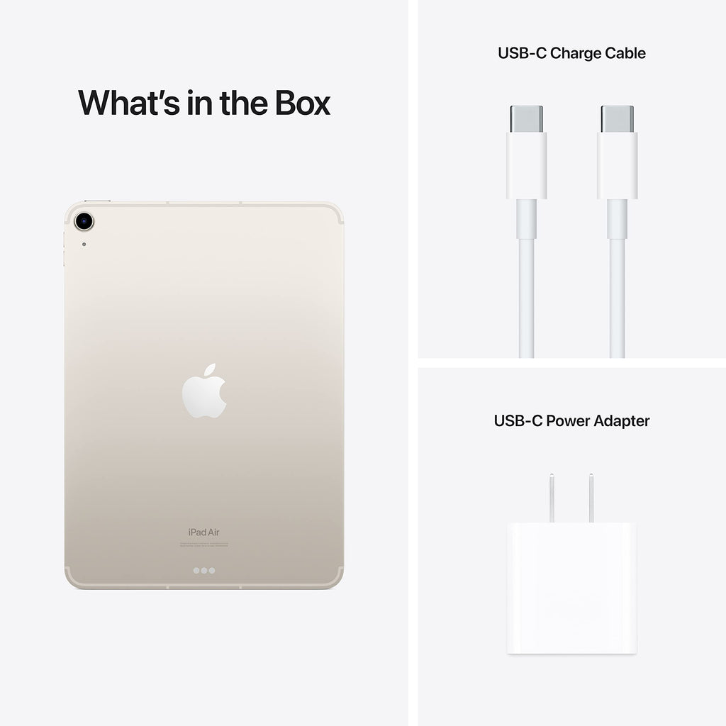 iPad Air 10.9-inch Wi-Fi + Cellular 256GB Starlight Q66553