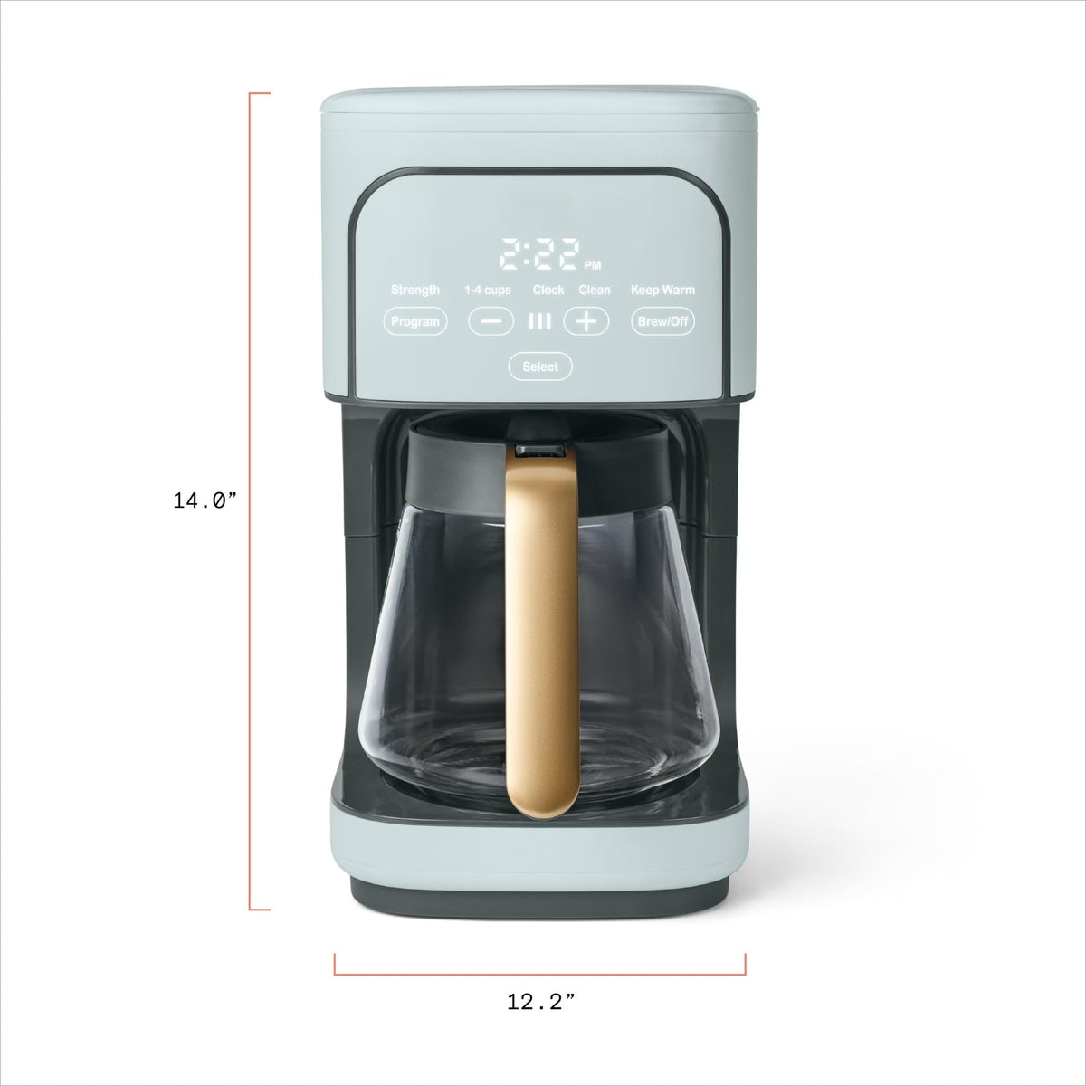12-Cup Programmable Drip Coffee Maker G358314