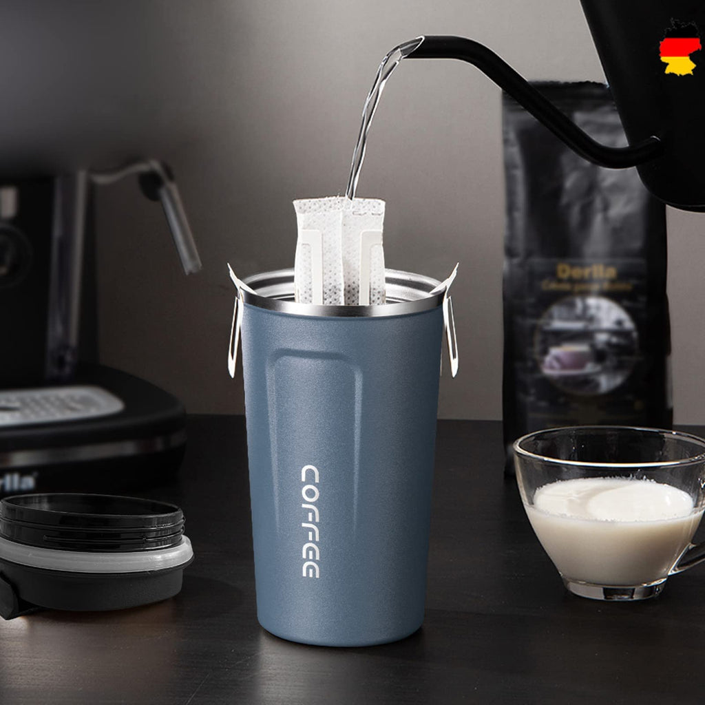 17oz Insulated Stainless Steel Travel Coffee Mug O55824