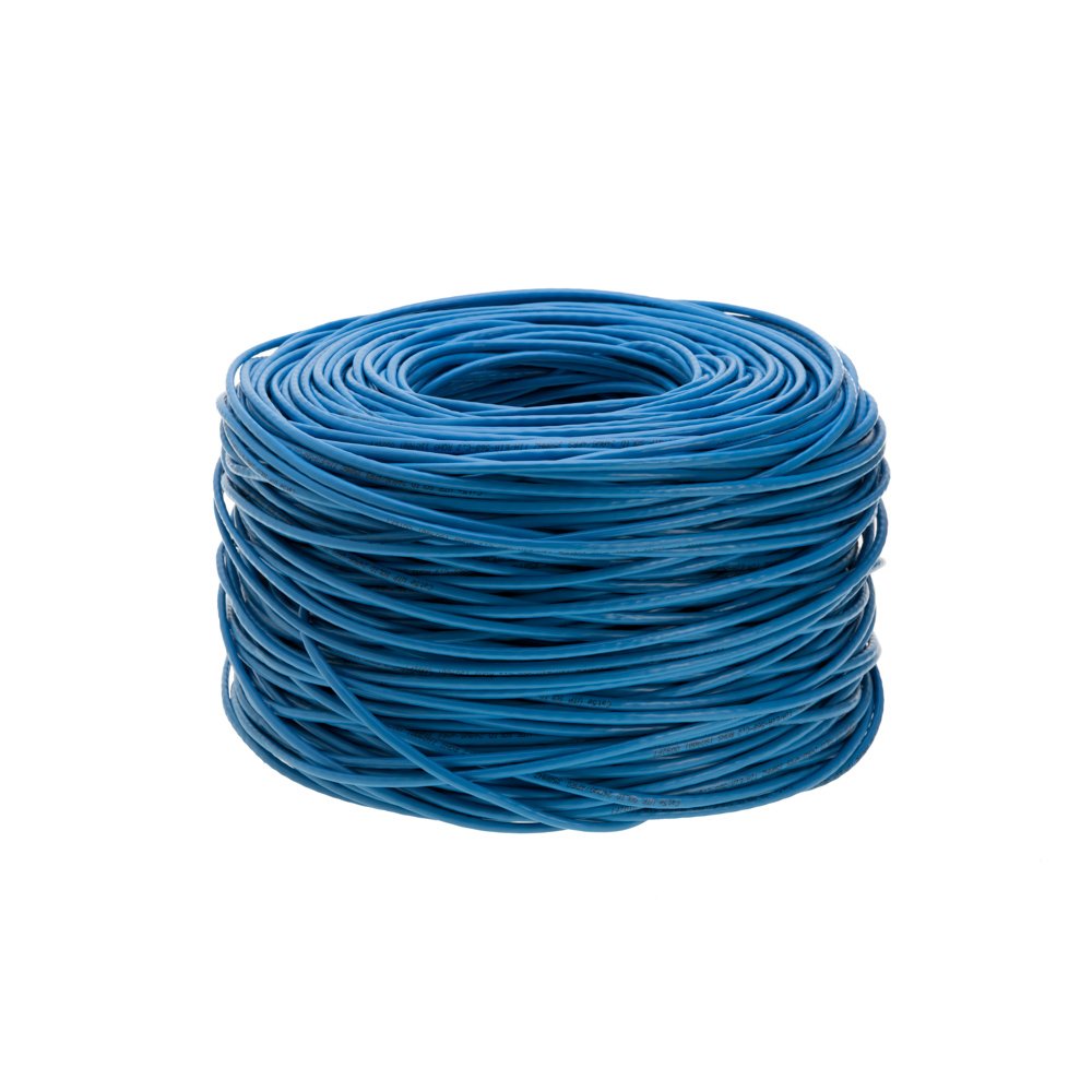 1000ft Plenum Cat6 Solid 23AWG Network Cable S53038