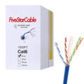 Blue Cat6 1000ft 23AWG UTP Ethernet Cable Z969