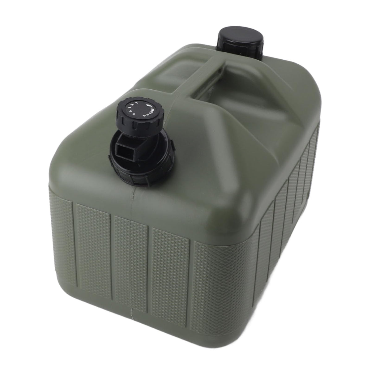 10L Green Camping Water Container with Faucet Q6891