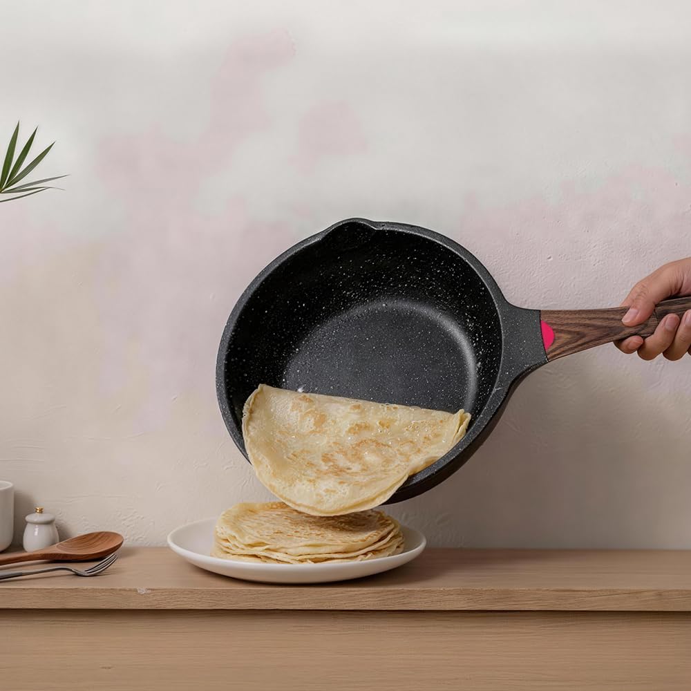 12 Pc Nonstick Deep Frying Pan Cookware Set L854283
