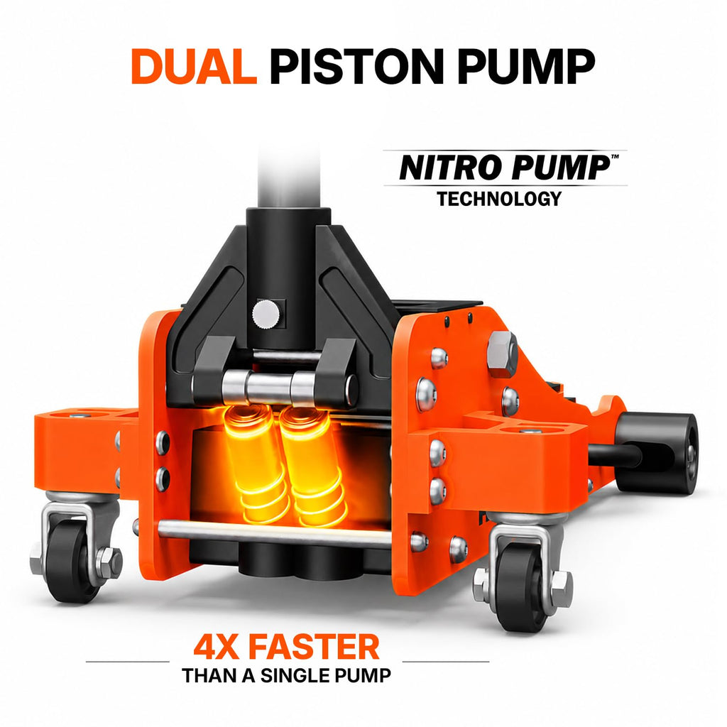 3 Ton Low Profile Aluminum Hydraulic Floor Jack L922552
