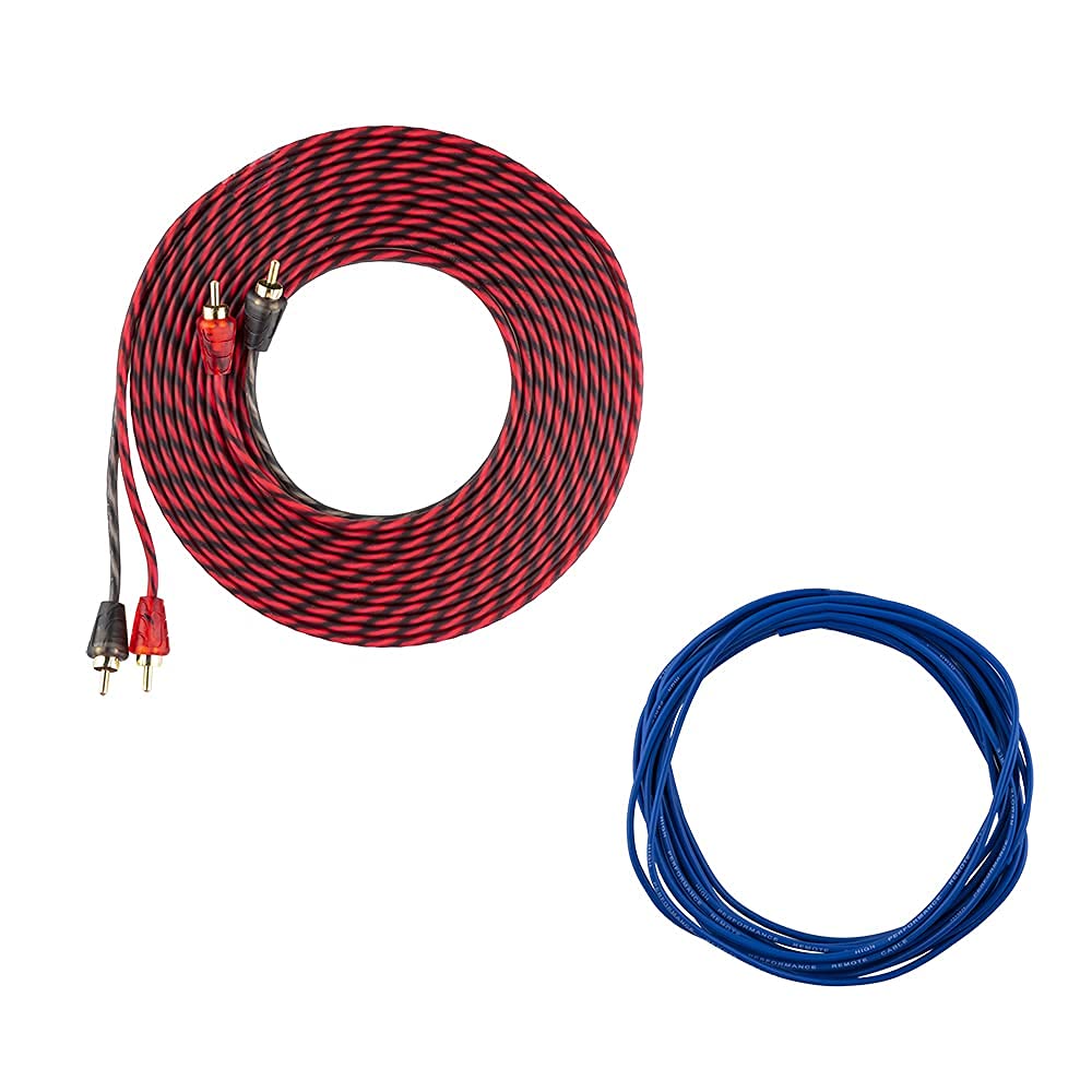 4 Gauge CCA Amplifier Installation Wiring Kit C8901