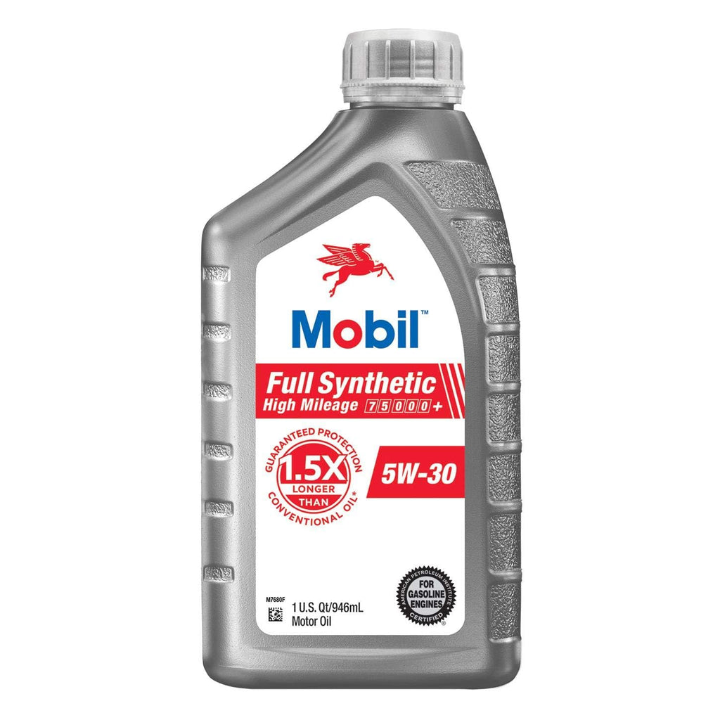 Full Synthetic High Mileage 5W-30 Motor Oil 1 Quart Pack of 6 M445