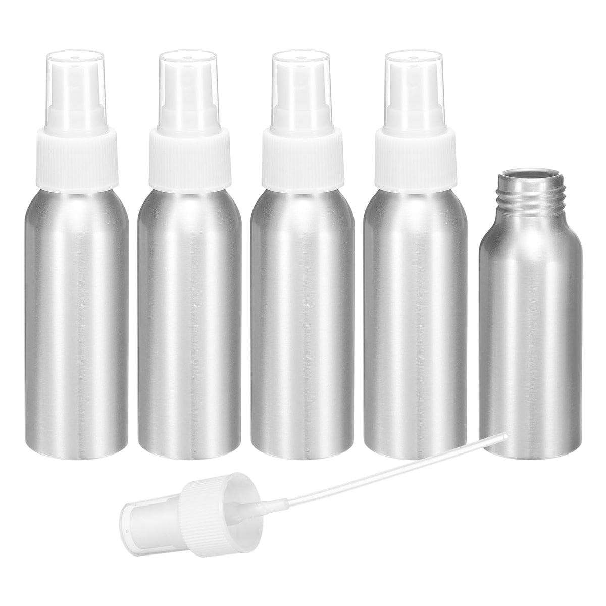 5 Pc 80 ml Aluminum Fine Mist Spray Bottles T353