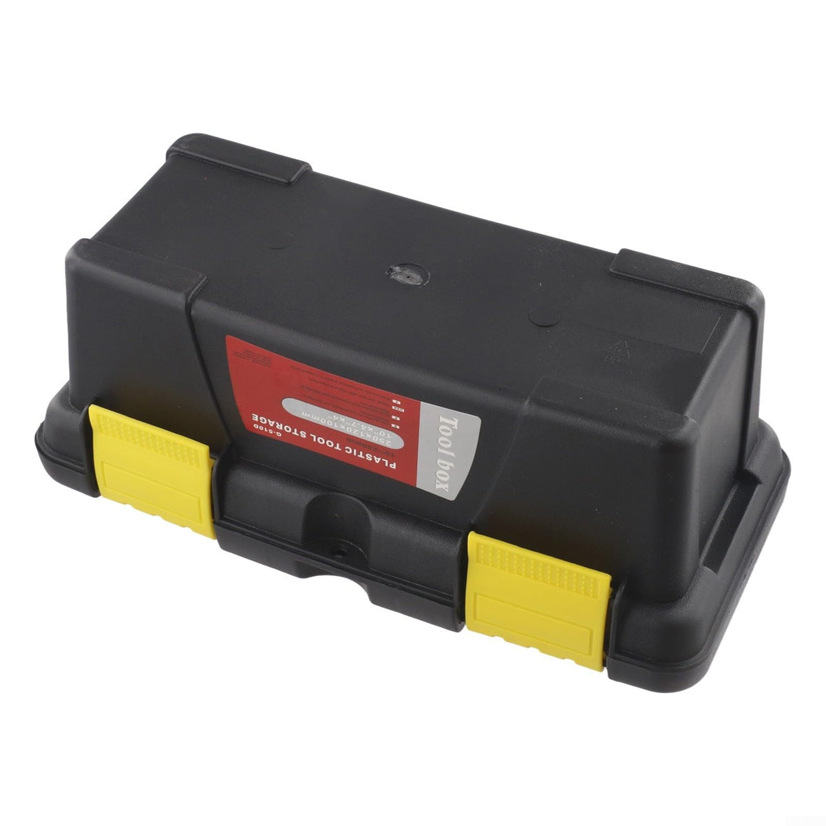10 Inch Black Plastic Tool Box W320335