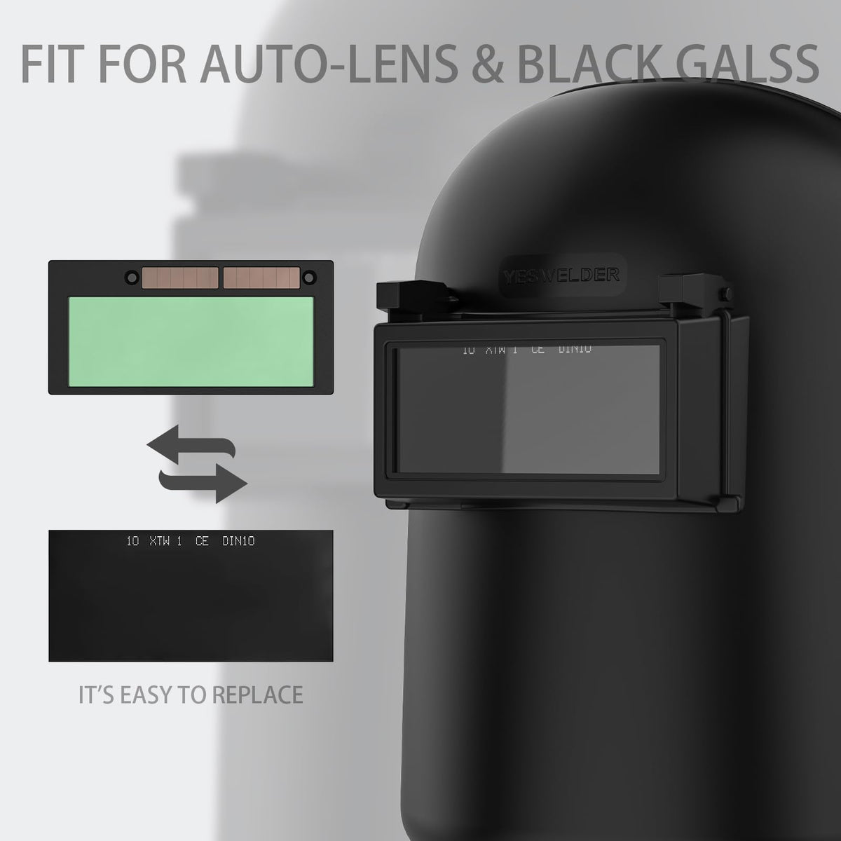 Lightweight Flip Front Welding Helmet M198