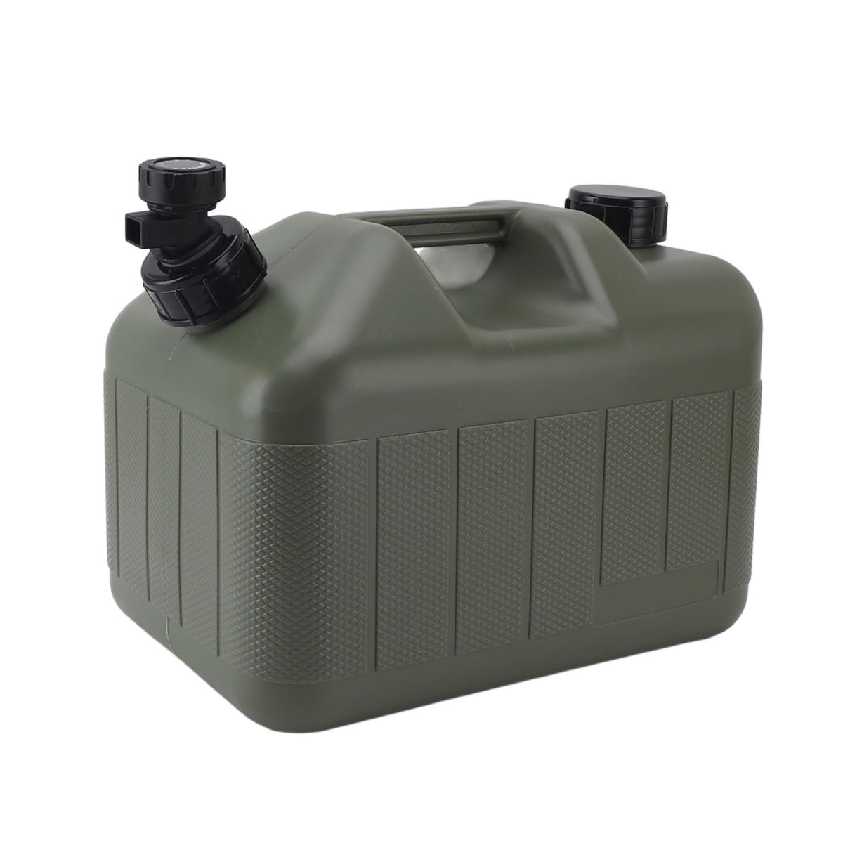 10L Green Camping Water Container with Faucet Q6891