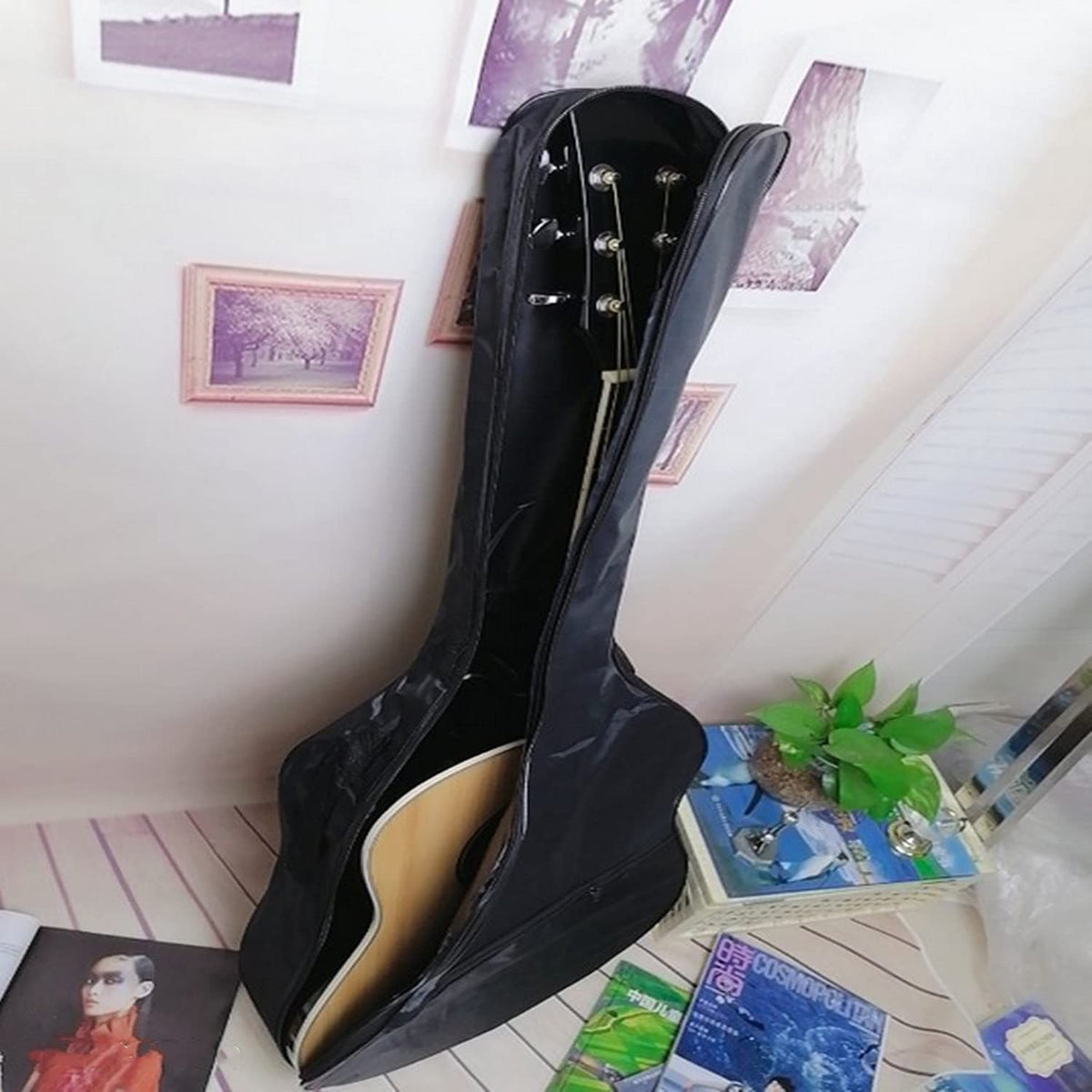 Acoustic Guitar Bag with Adjustable Shoulder Strap P7646