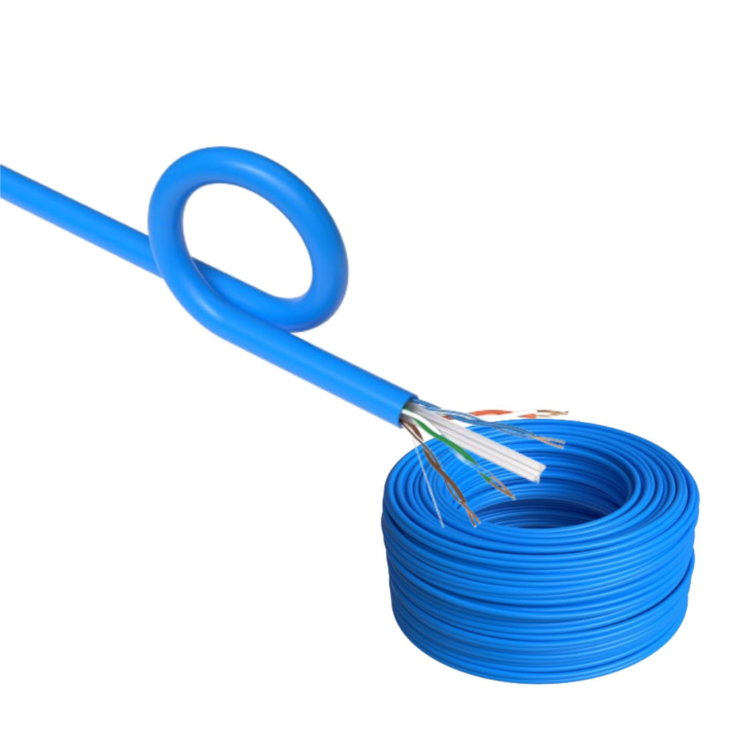 1000ft Plenum Cat6 Solid 23AWG Network Cable S53038