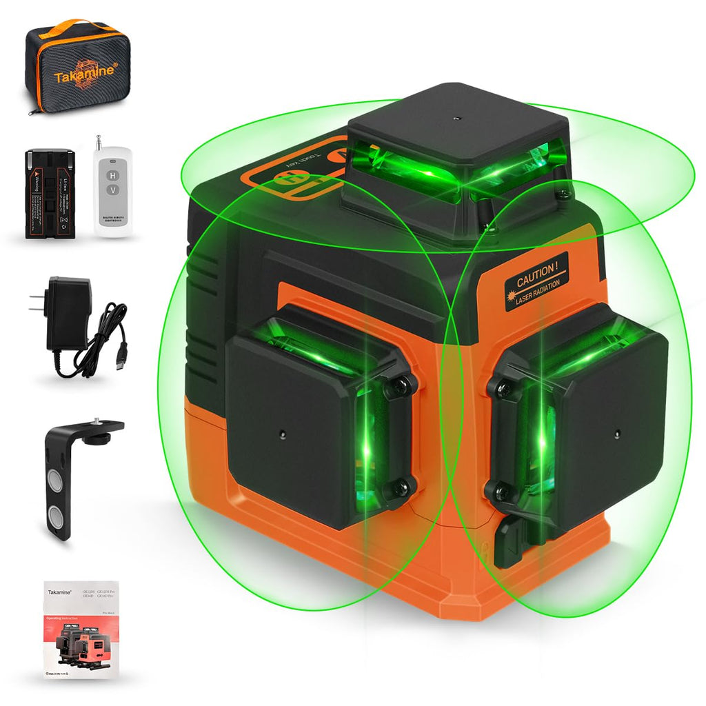Self Leveling 3D Green Laser Level U2952