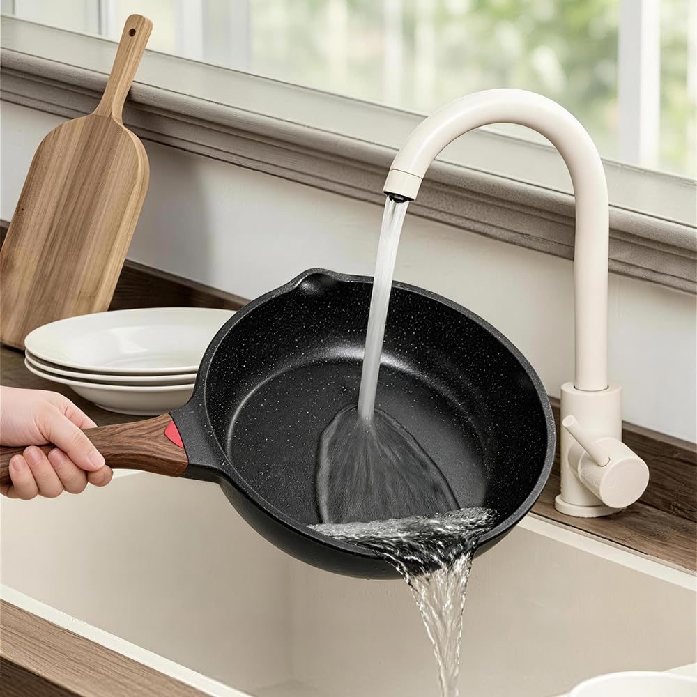 12 Pc Nonstick Deep Frying Pan Cookware Set L854283