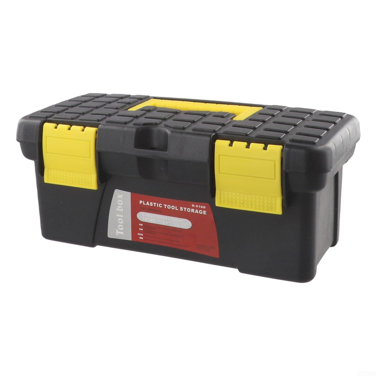 10 Inch Black Plastic Tool Box W320335