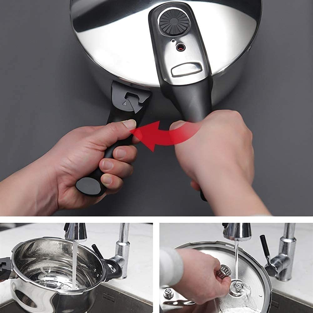 304 Thick Stainless Steel Pressure Cooker E3678