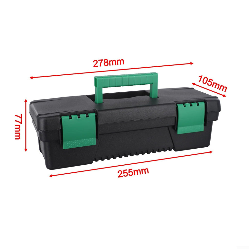 10 Inch Black PP Storage Case with Secure Lock Buckle F562