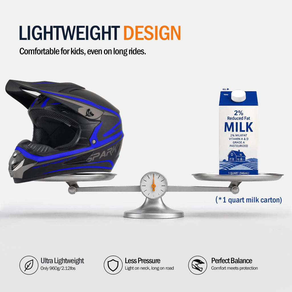 Kids Motocross Full Face Helmet Z148650