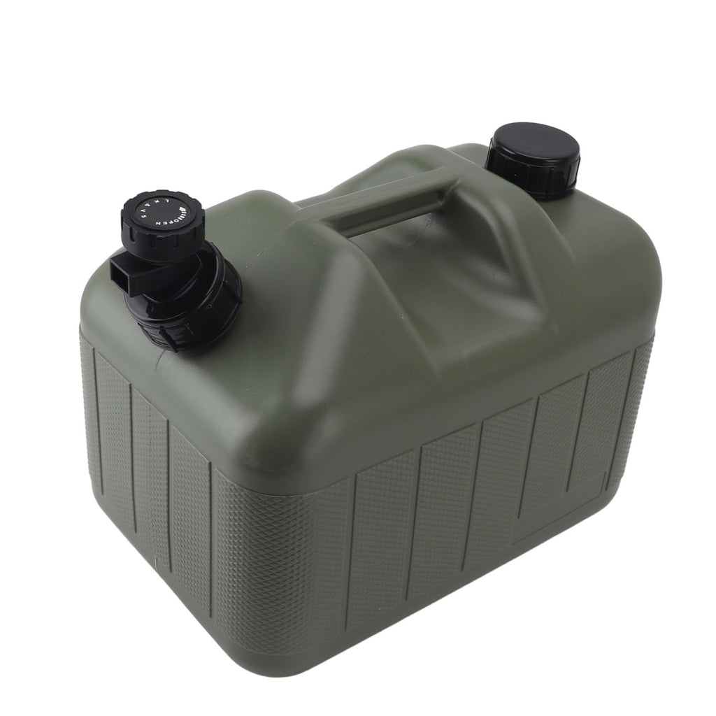 10L Green Camping Water Container with Faucet Q6891