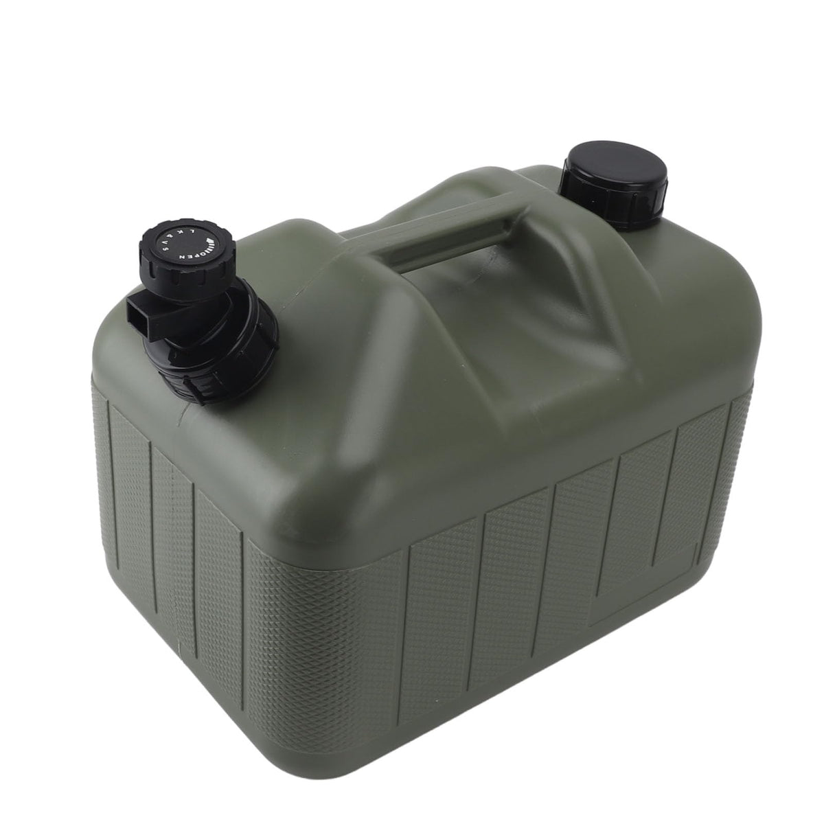 10L Green Camping Water Container with Faucet Q6891