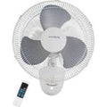 White Oscillating Wall Mount Fan L705211