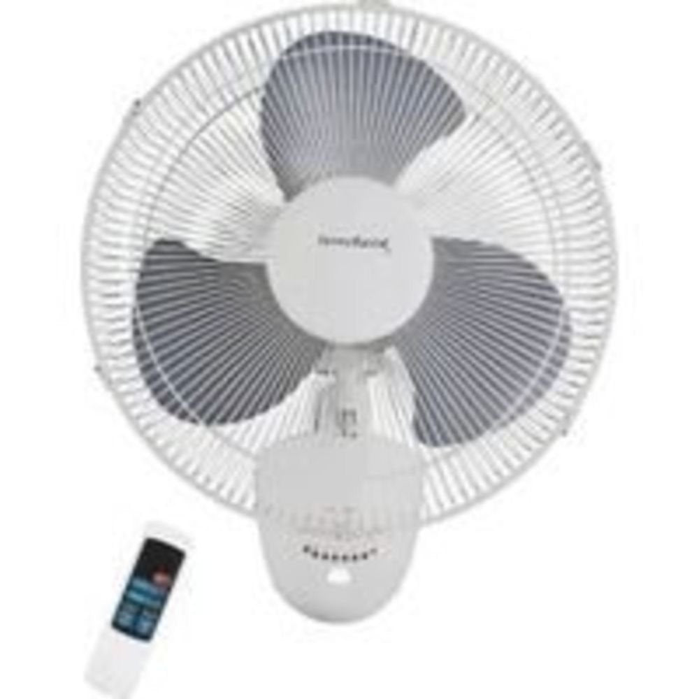 White Oscillating Wall Mount Fan L705211