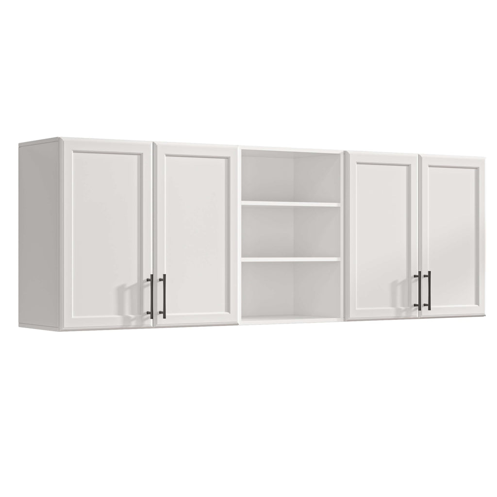 White Wooden Wall Cabinet P3442