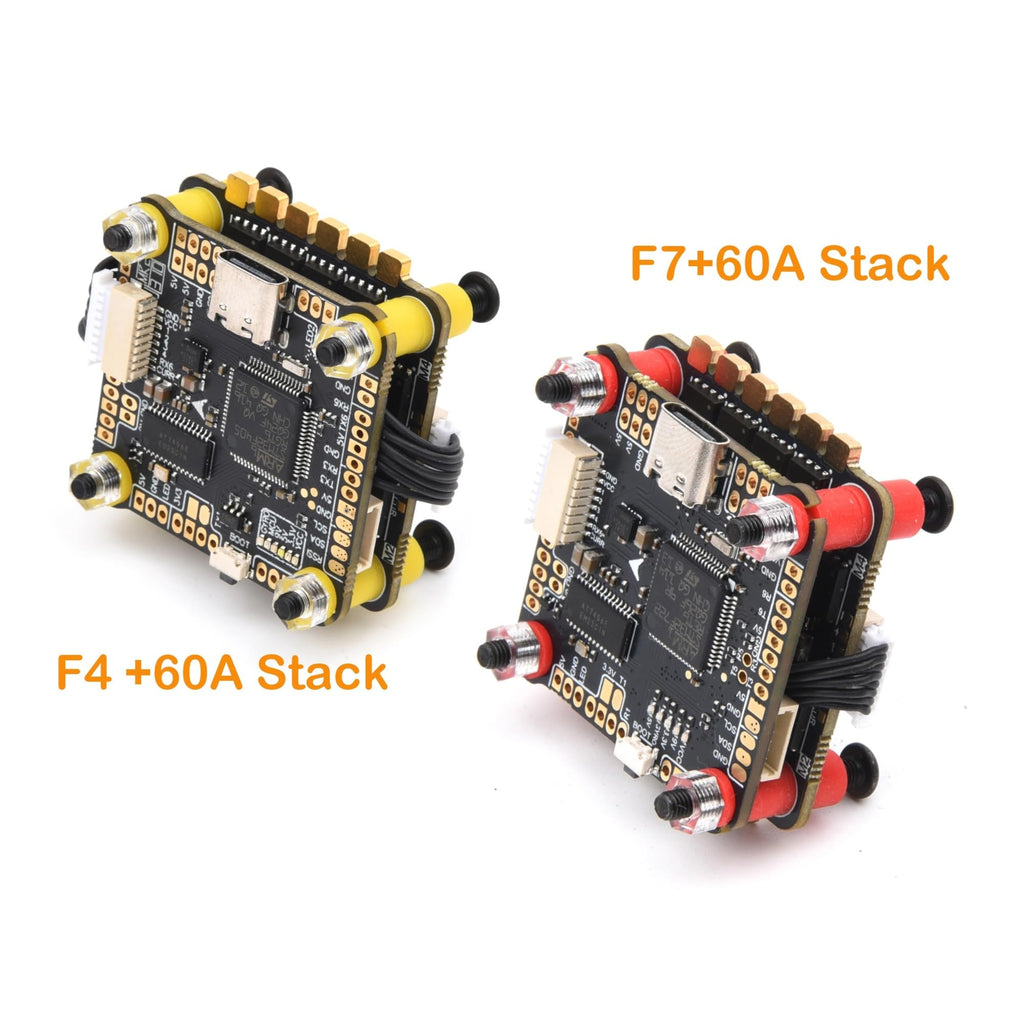 F405 F722 Flight Controller Stack 60A ESC 3-6S R1898