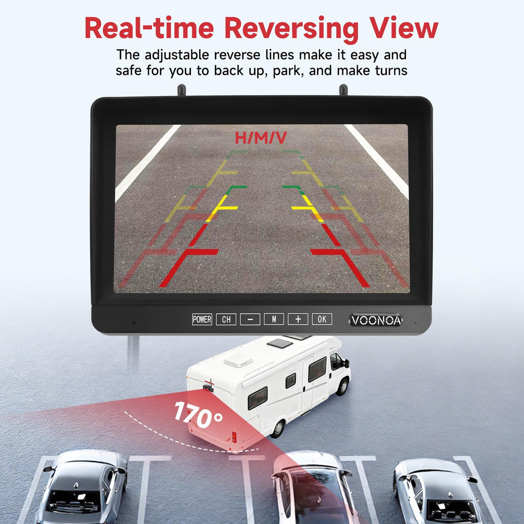Wireless RV Backup Camera System V4974