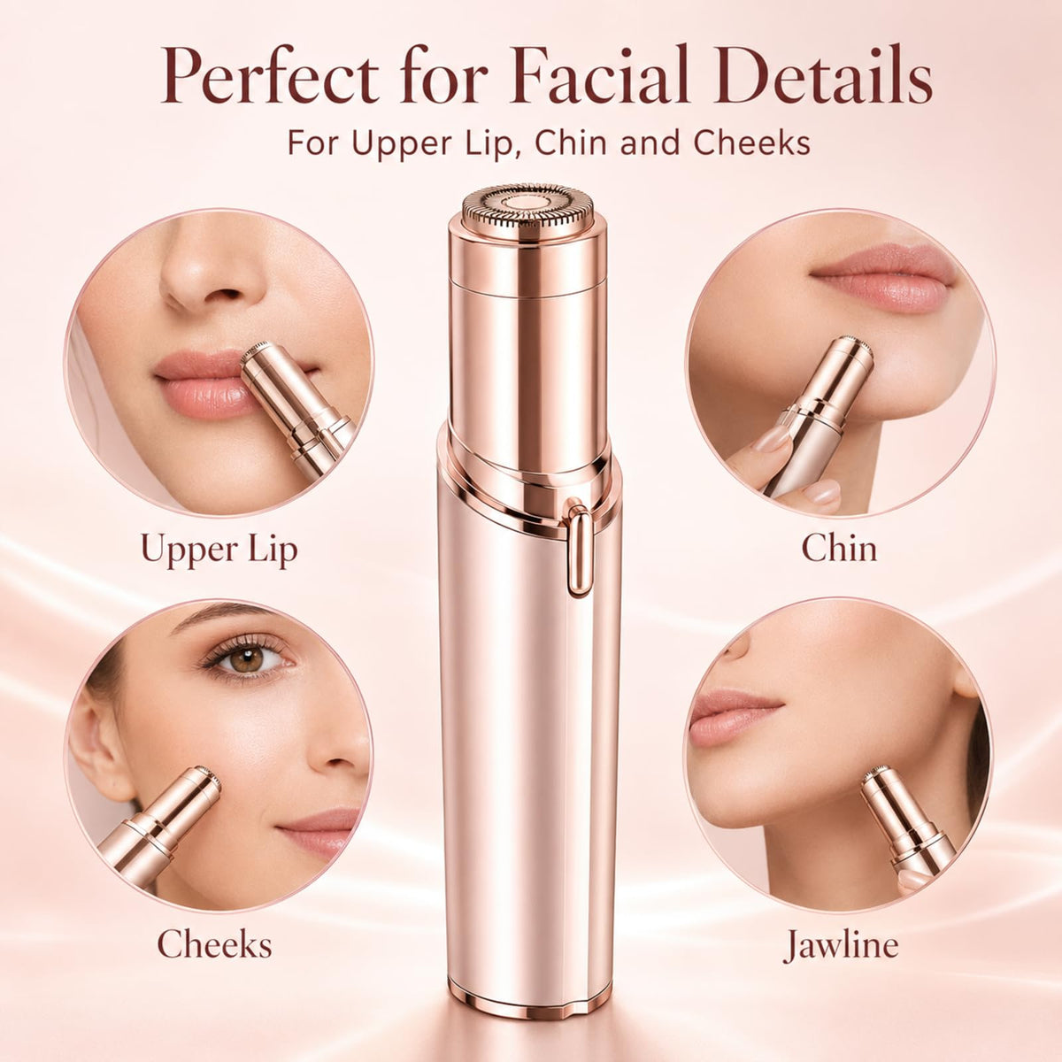Facial Hair Remover with 2 Replacement Heads Z41566