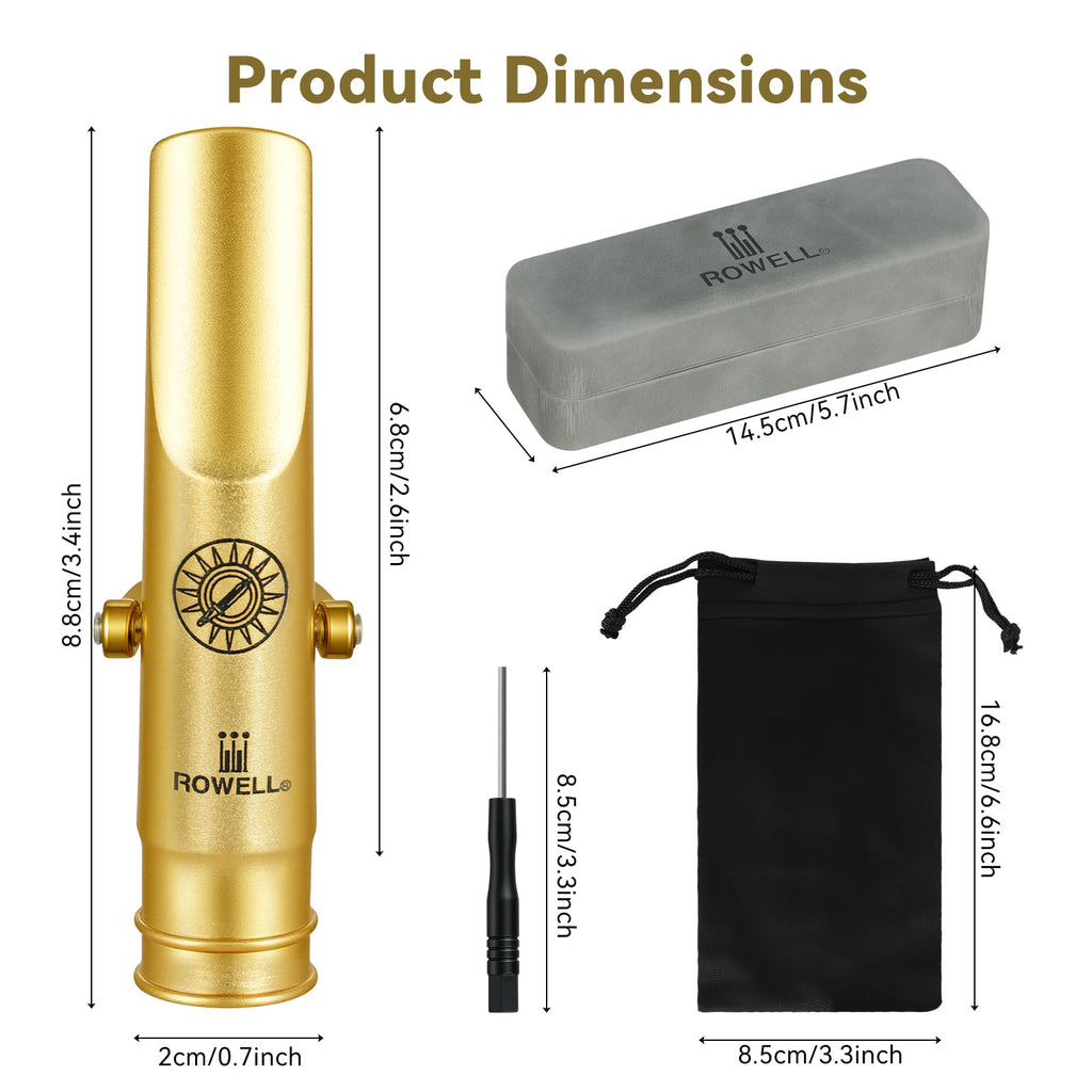 Alto Saxophone Metal Mouthpiece S83544