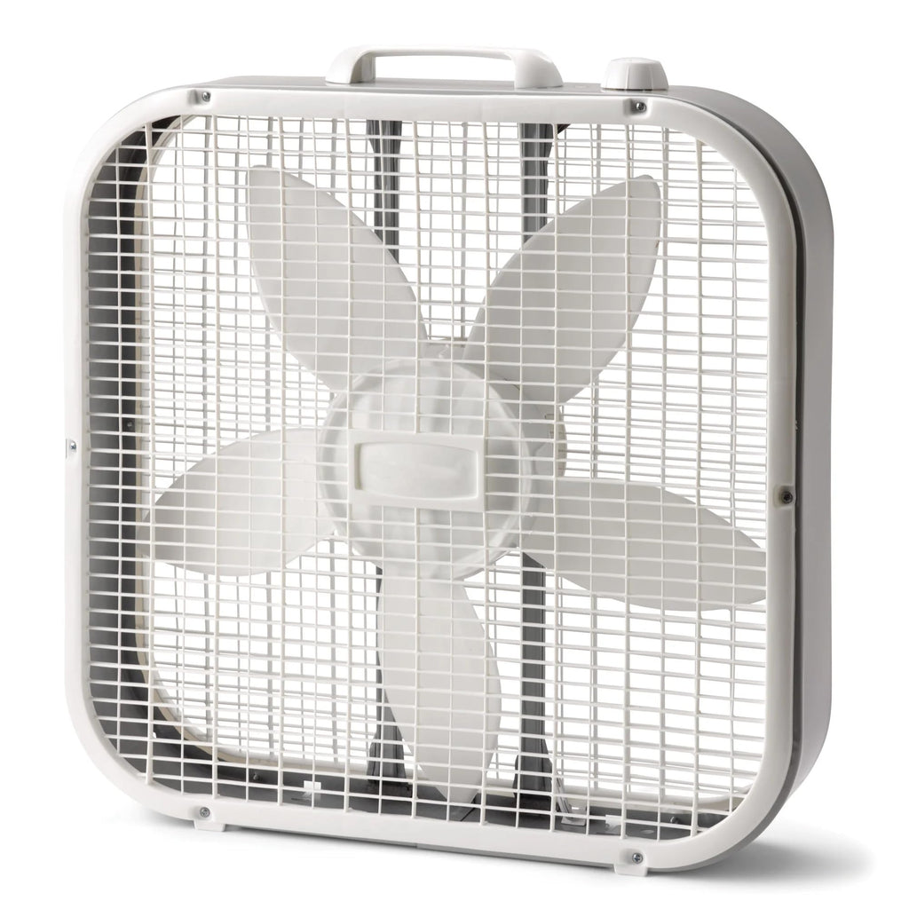 20" 3 Speeds White Portable Floor Fan C387042