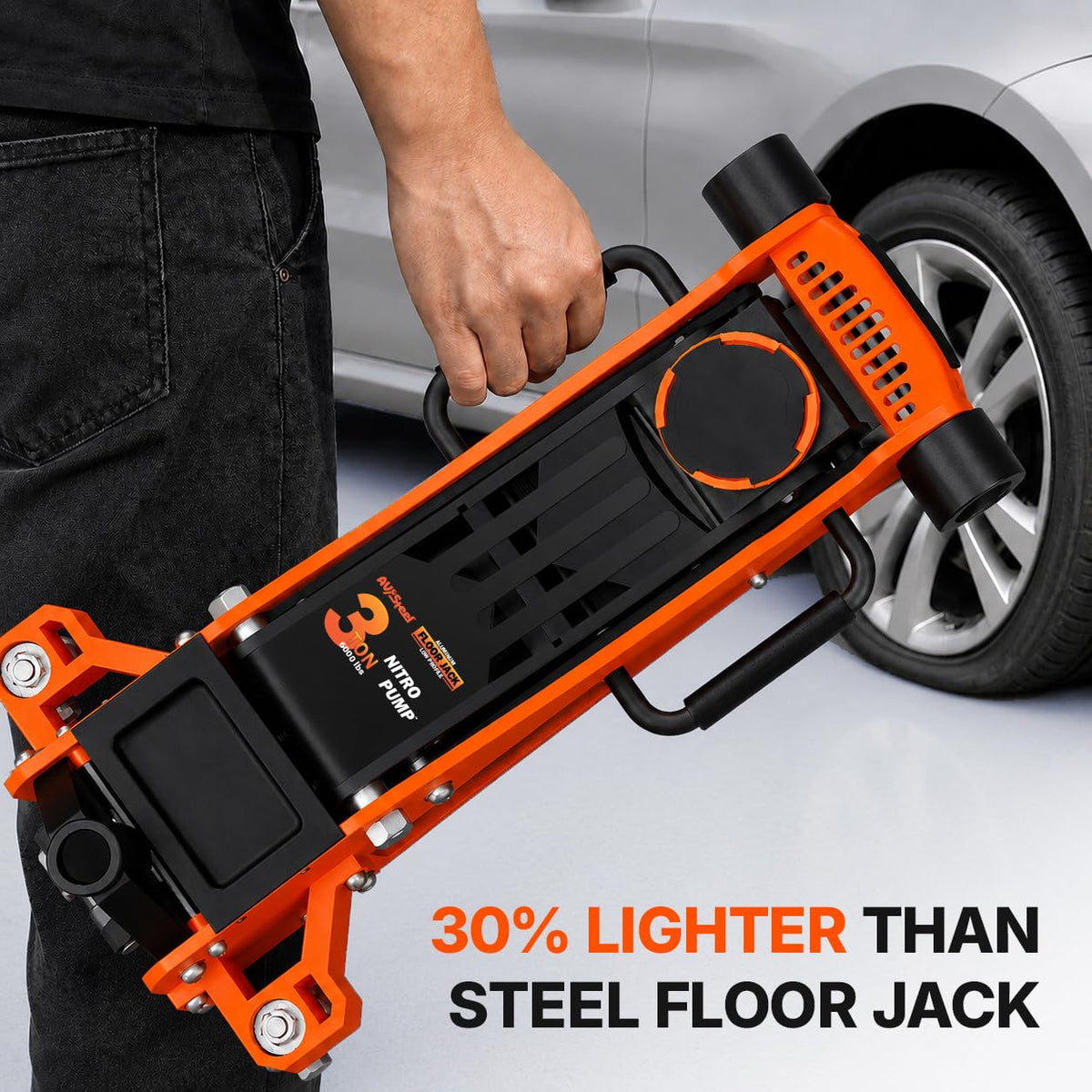 3 Ton Low Profile Aluminum Hydraulic Floor Jack L922552