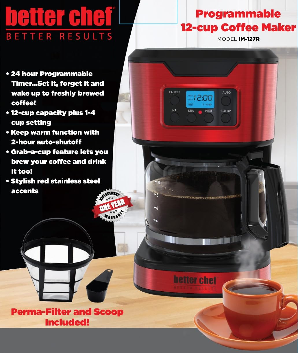 Programmable 12-Cup Coffee Maker A488943
