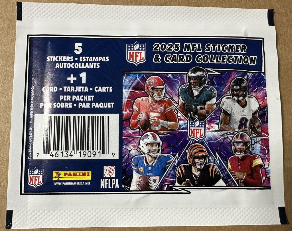 Football Sticker Collection Unopened Box with 50 Packs F27928