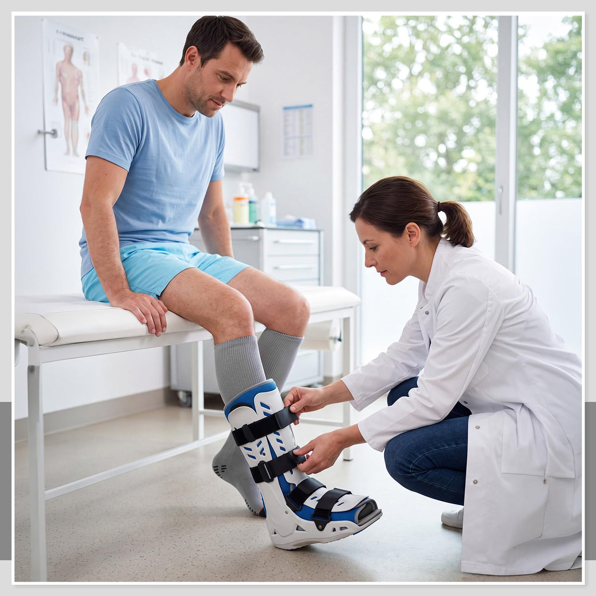 4 Pairs Walking Boot Socks P96895
