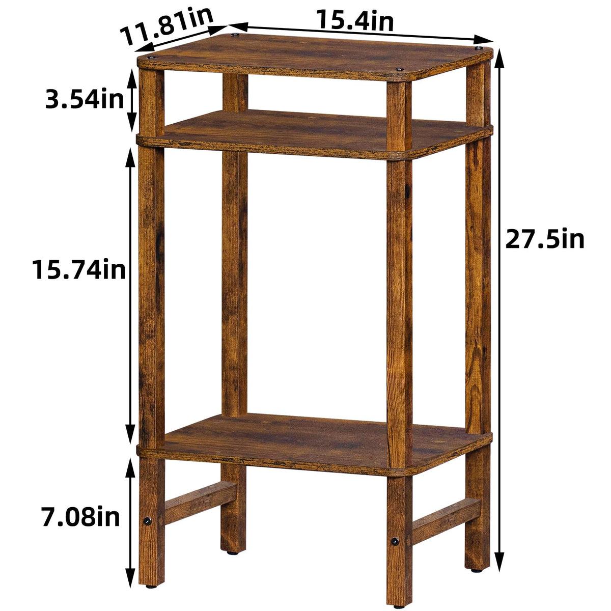 Brown Industrial End Tables E41581
