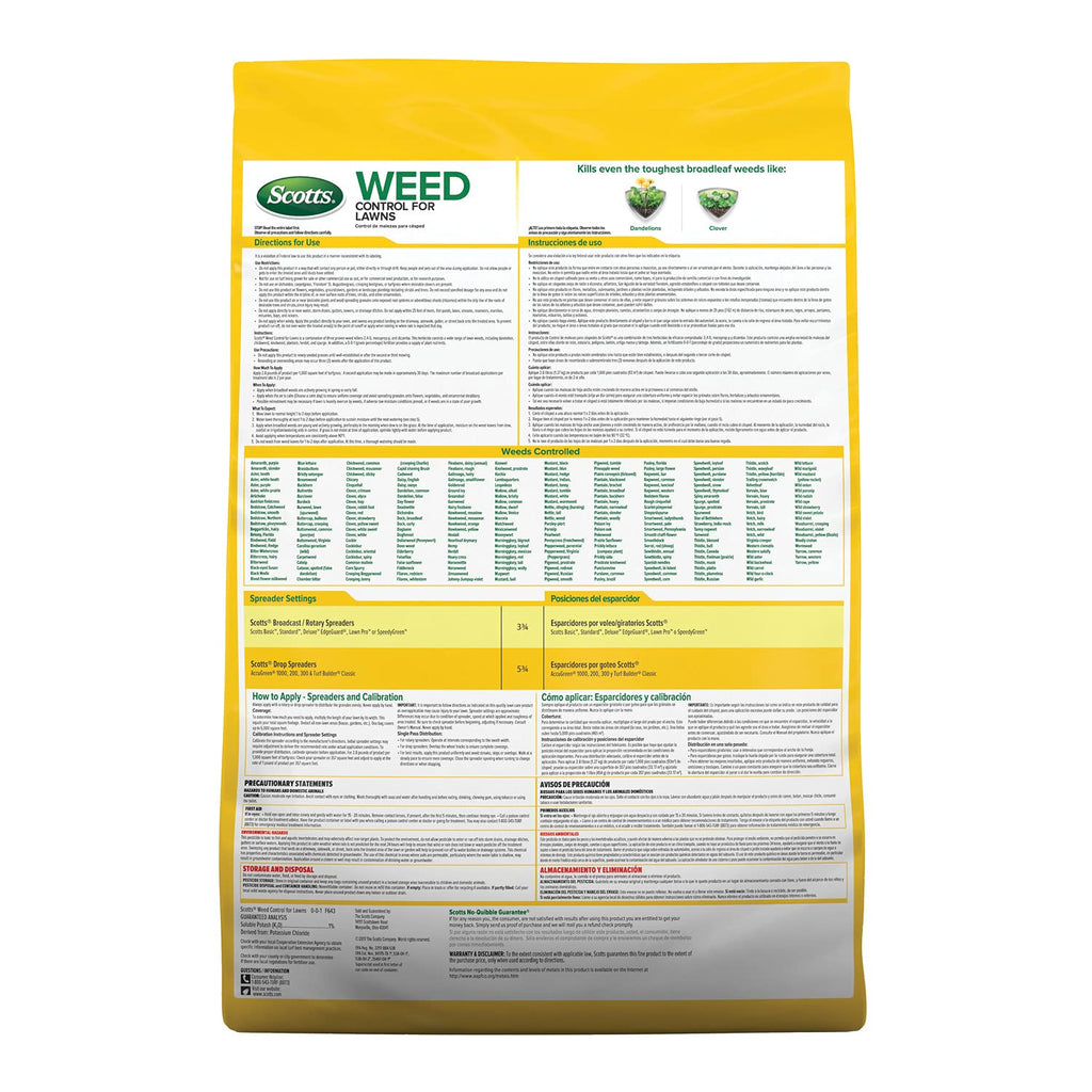 Weed Control for Lawns 14 lbs C336