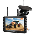 Magnetic Solar Wireless Backup Camera with 5" HD Monitor W4270